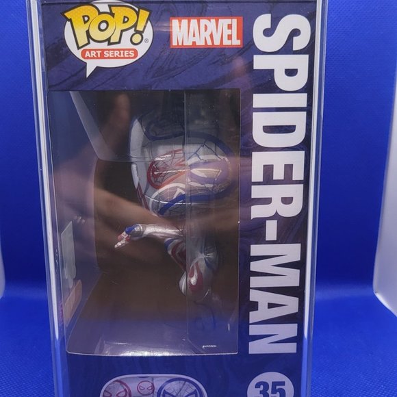 Marvel Spider-Man Art Series Target Exclusive Funko Pop - Picture 2 of 8